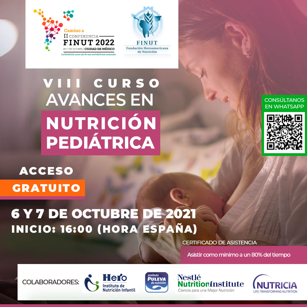 VIII Edición del curso de Avances en Nutrición Pediátrica