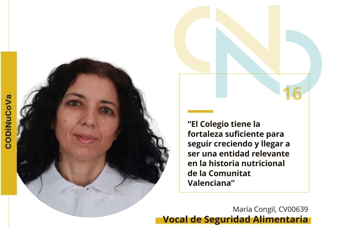 María Congil, vocal de Sostenibilidad Alimentaria