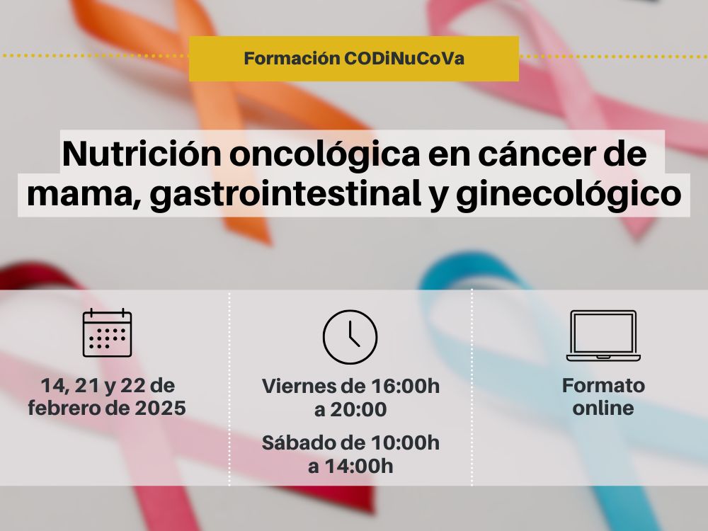 2 edición formación nutrición onco