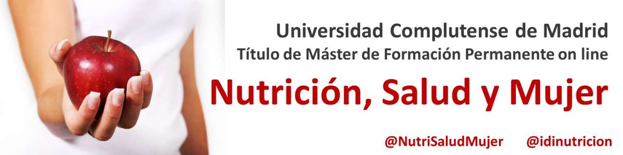 Título de Master de Formación Permanente on line en Nutrición, Salud y Mujer UCM