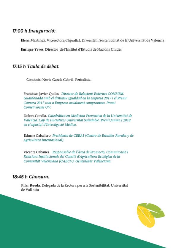 programa jornada UV