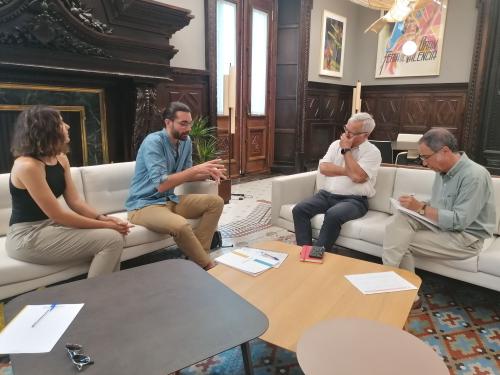 El CODiNuCoVa se reúne con el alcalde de València