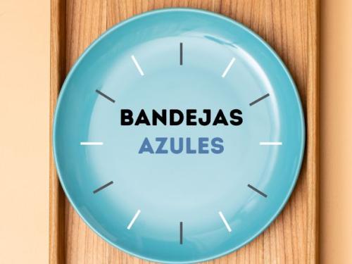 BANDEJAS AZULES
