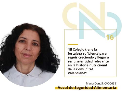 María Congil, vocal de Sostenibilidad Alimentaria
