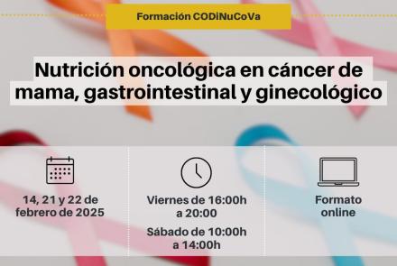 2 edición formación nutrición onco